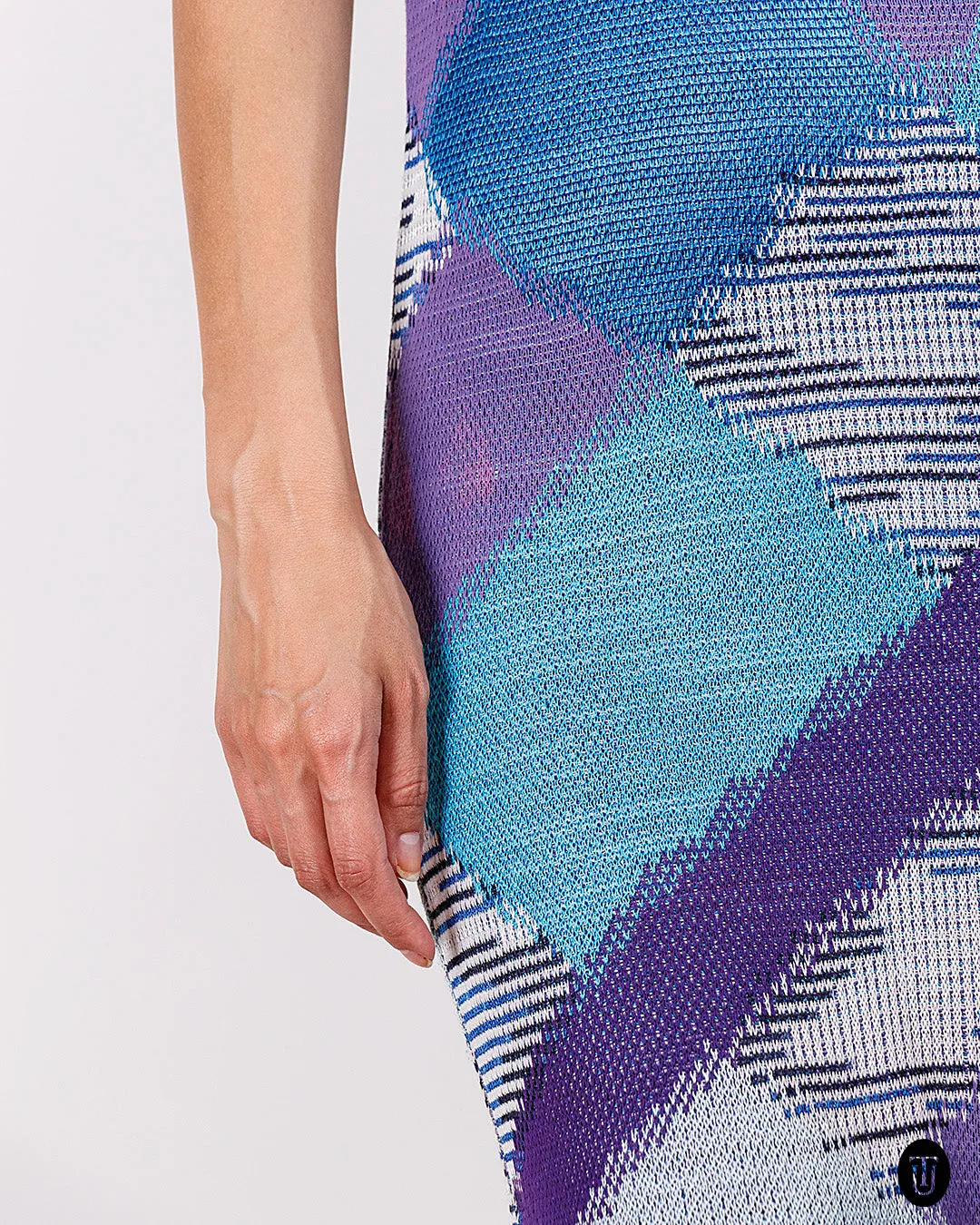 1980s Missoni Knitted Midi Dress S