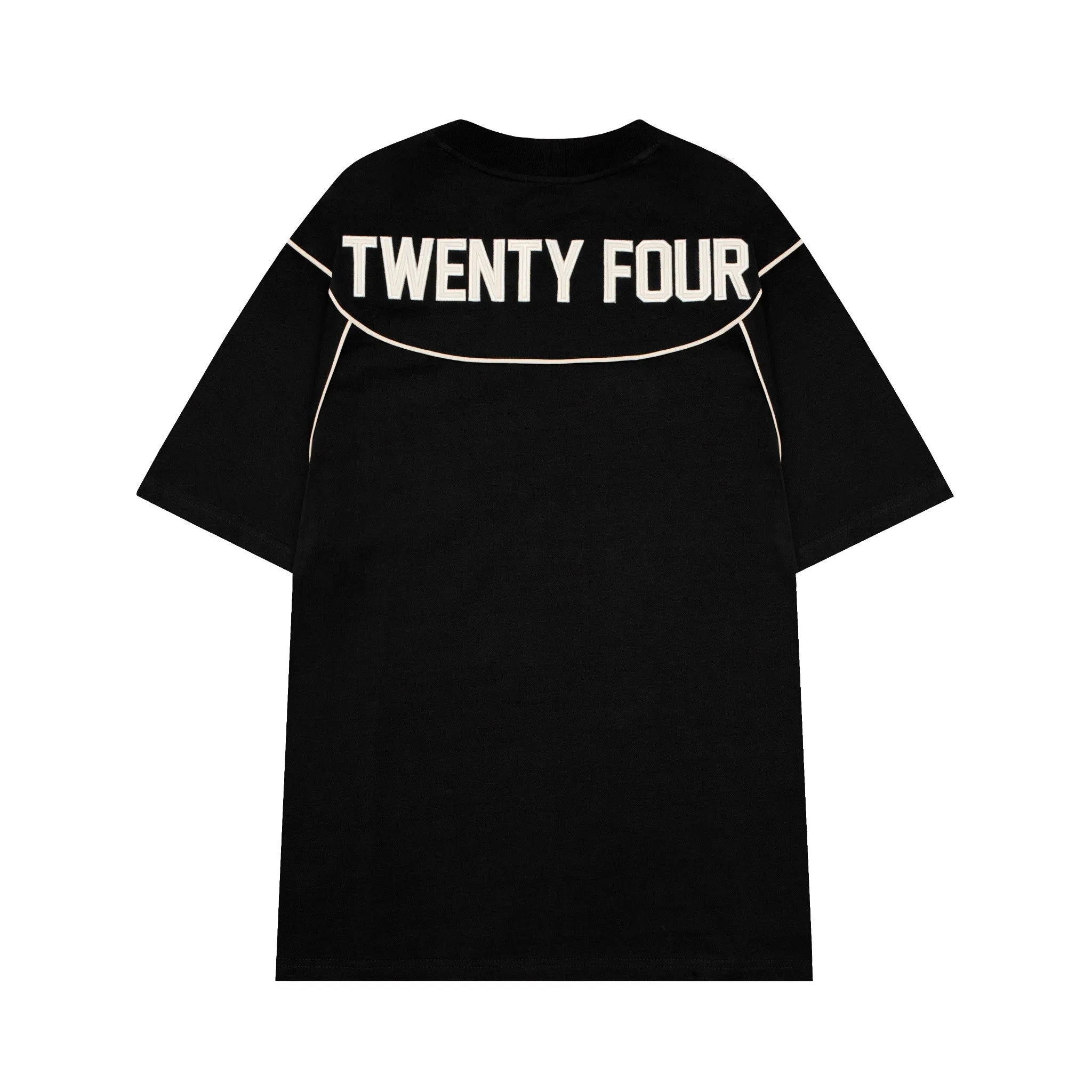 24 TEE - BLACK