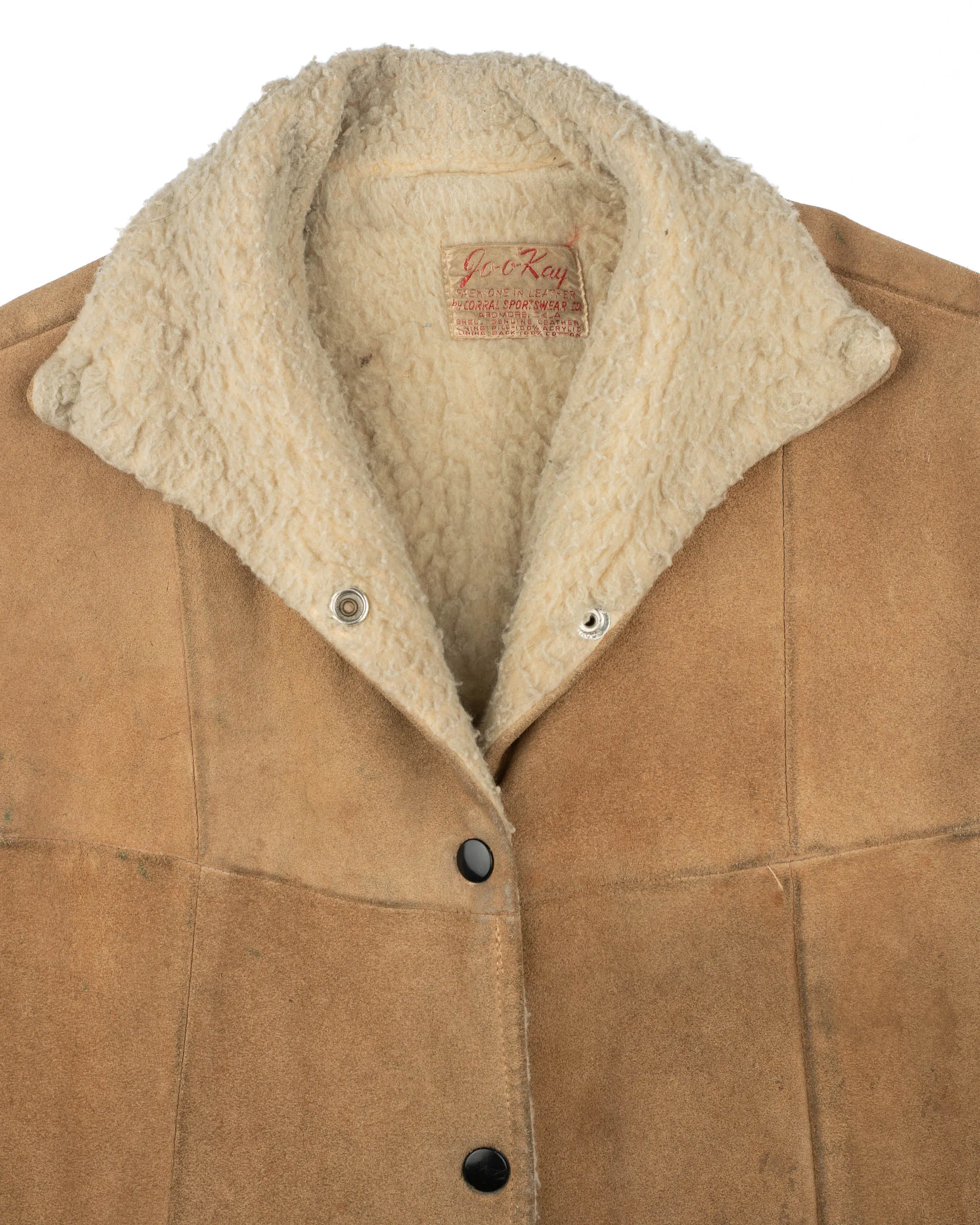 60’s Suede Ranch Coat - Medium