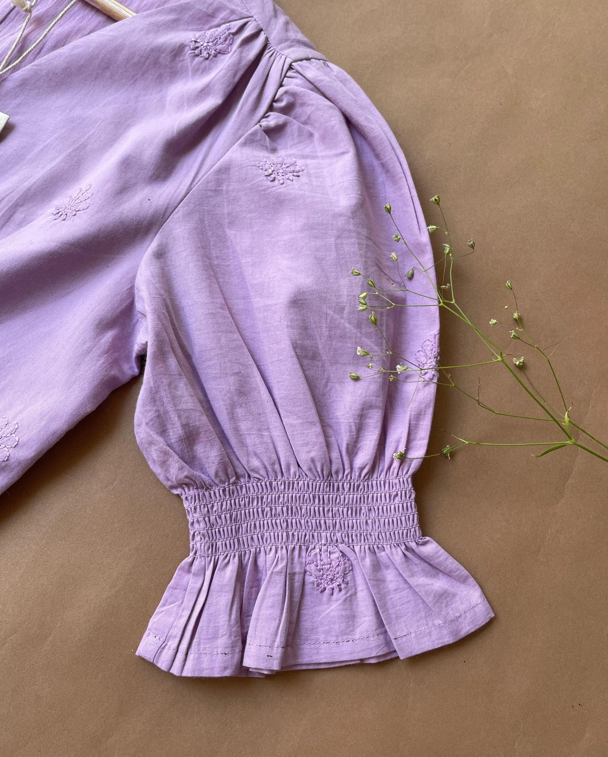 Aasia Lilac Midi Dress