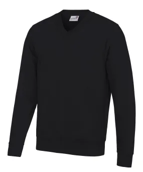 Academy Black - Senior Academy v-neck sweatshirt