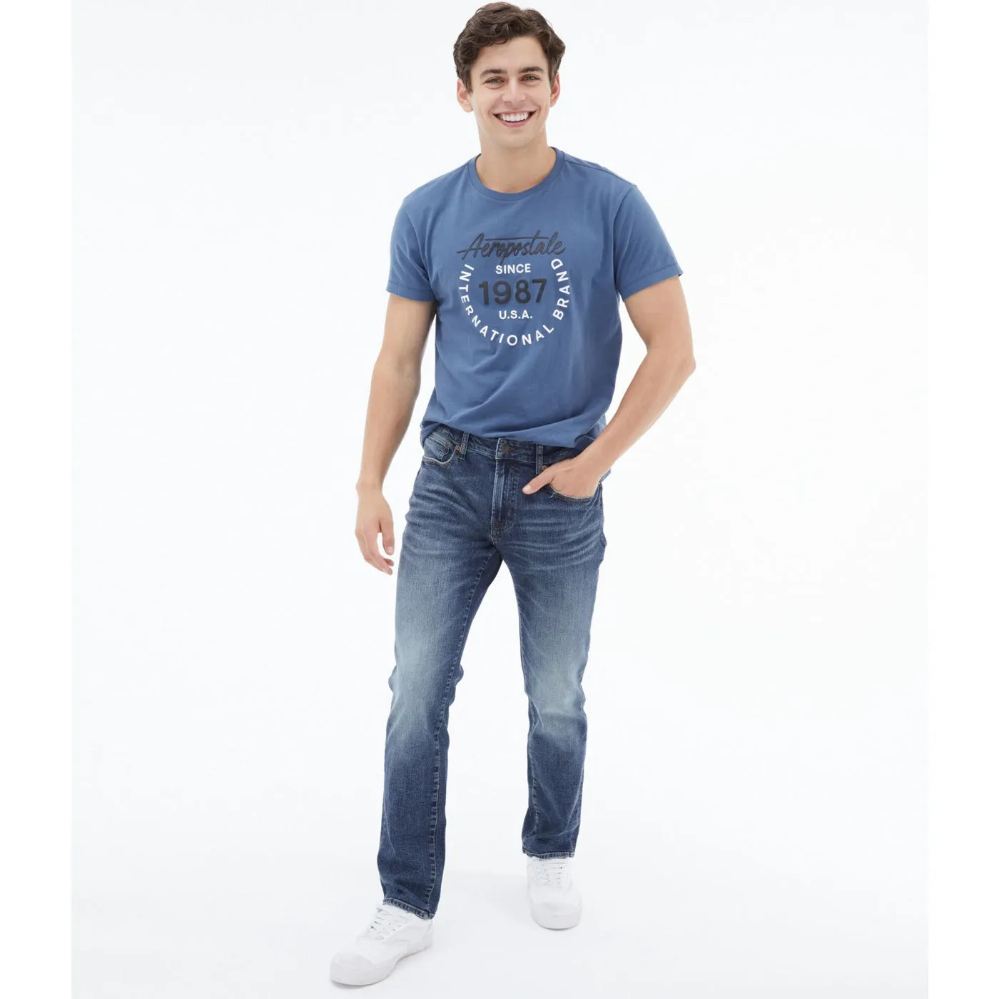 Aeropostale Slim Fit Blue Jeans