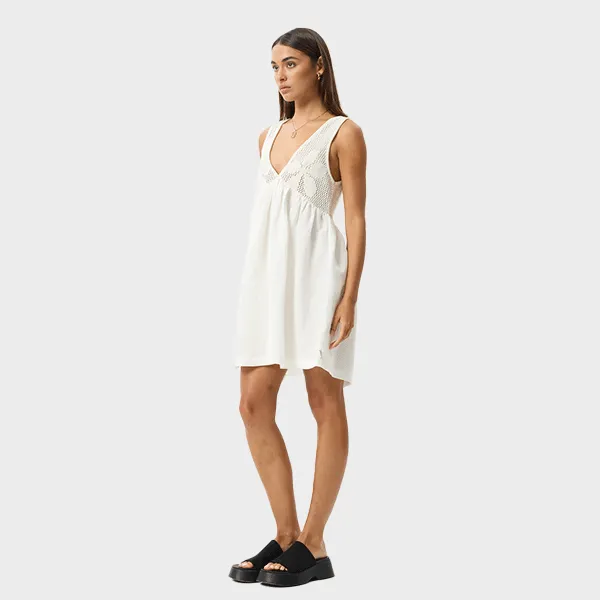 Afends Dakota Mini Dress - White