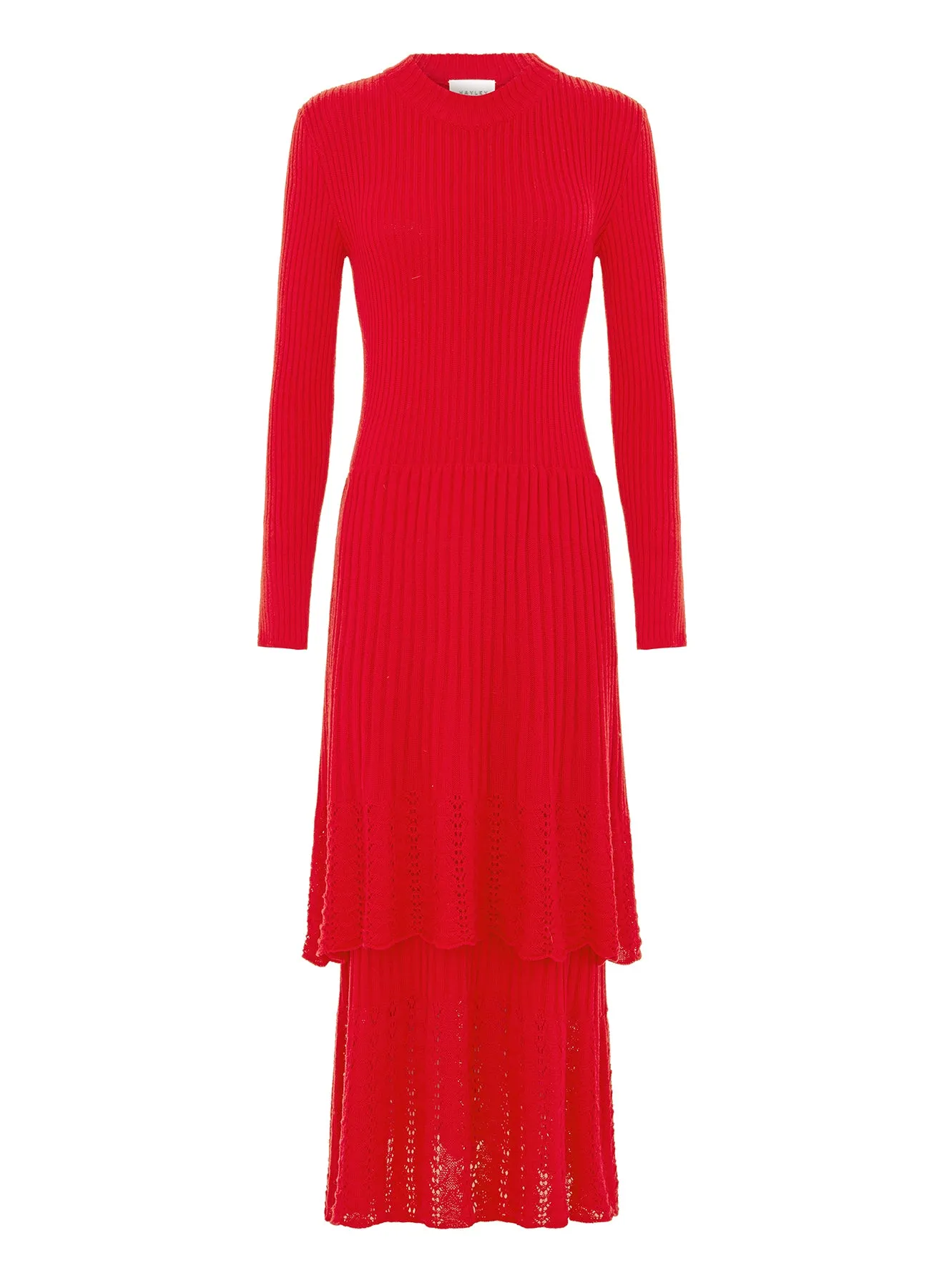 Ajore Knit Dress Scarlet