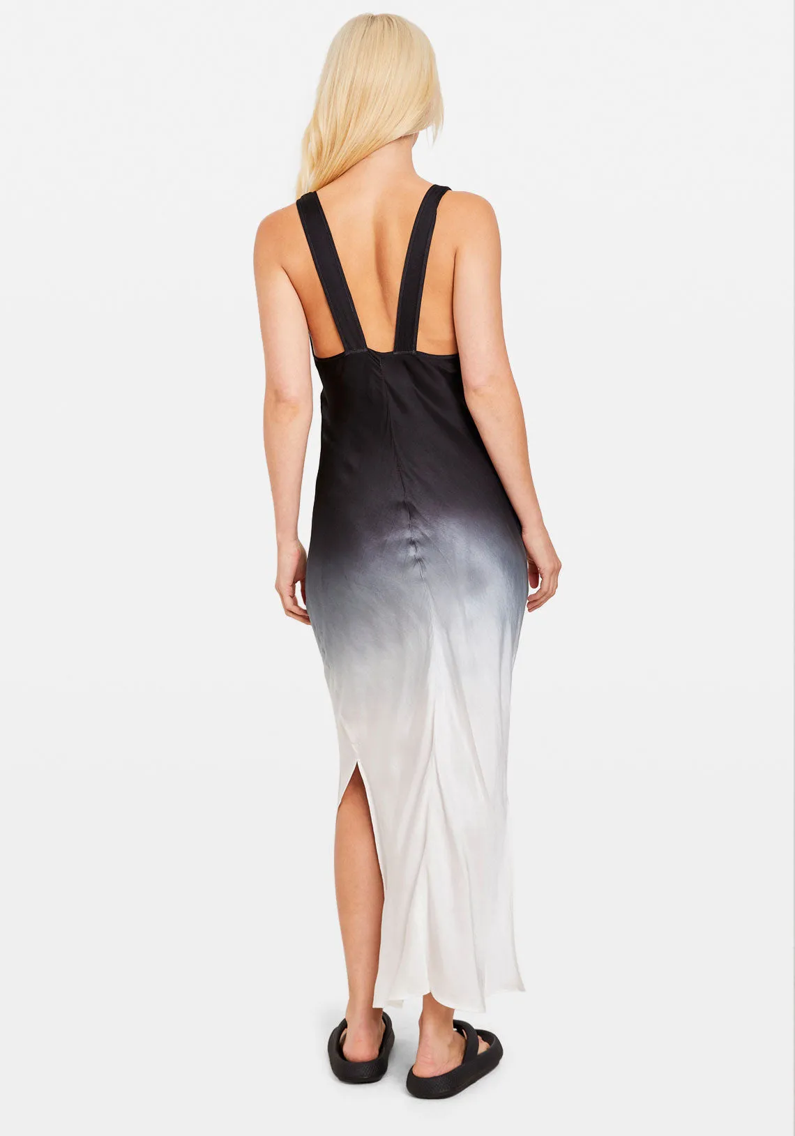 ALESSI DRESS BLACK OMBRE