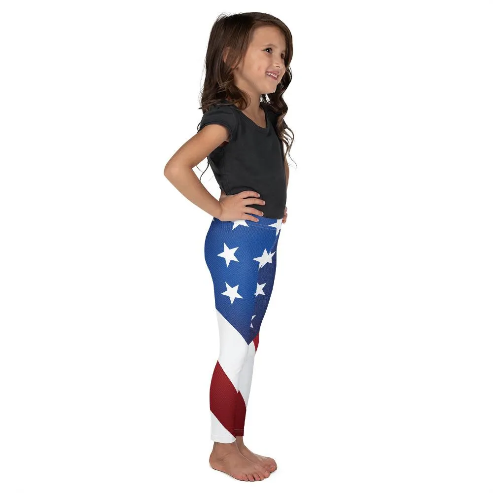 American Flag Kid's Leggings