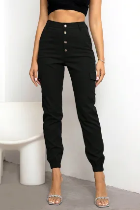 *APP EXCLUSIVE* Button Fly Cargo Pants