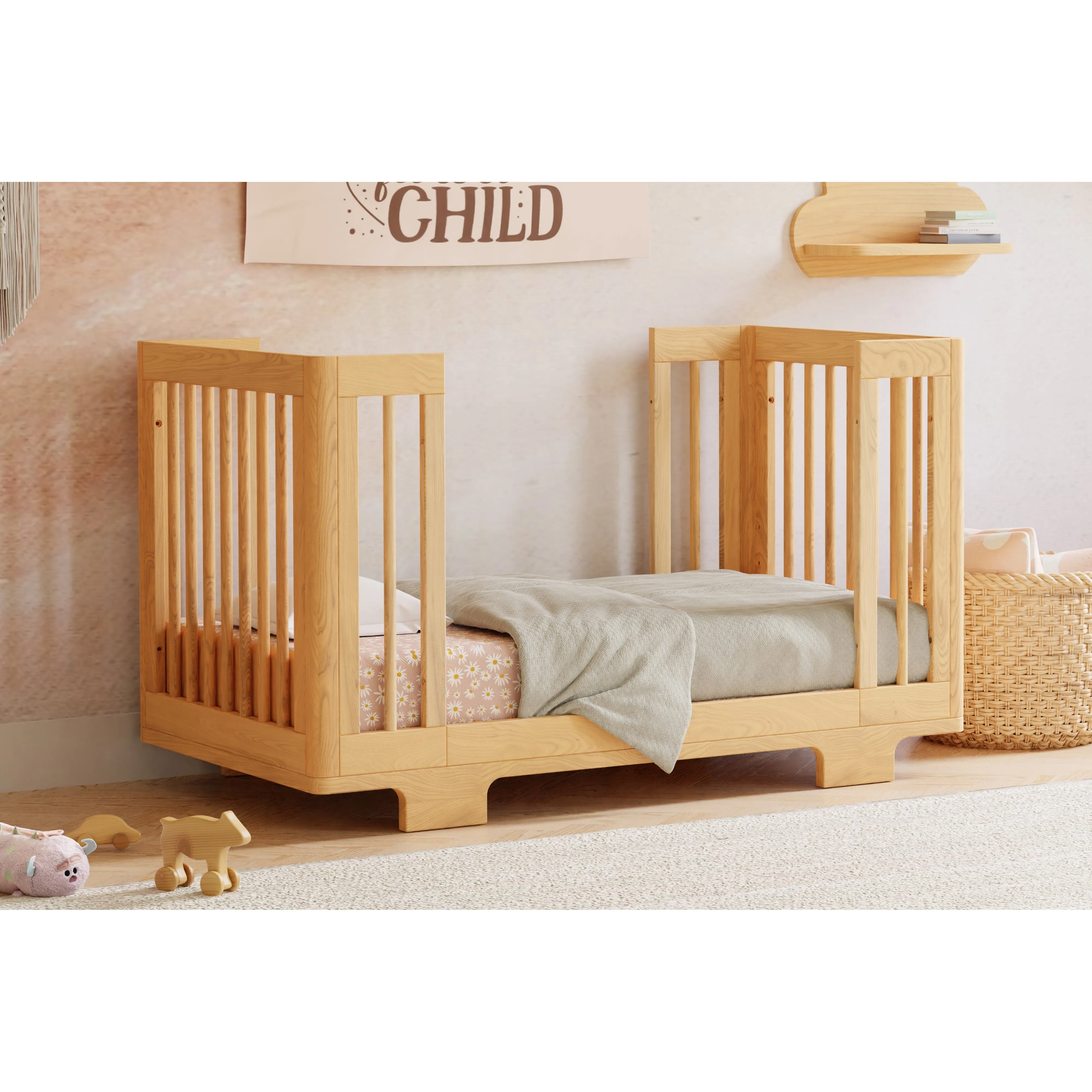 Babyletto Yuzu 8-in-1 Convertible Crib with All-Stages Conversion Kits