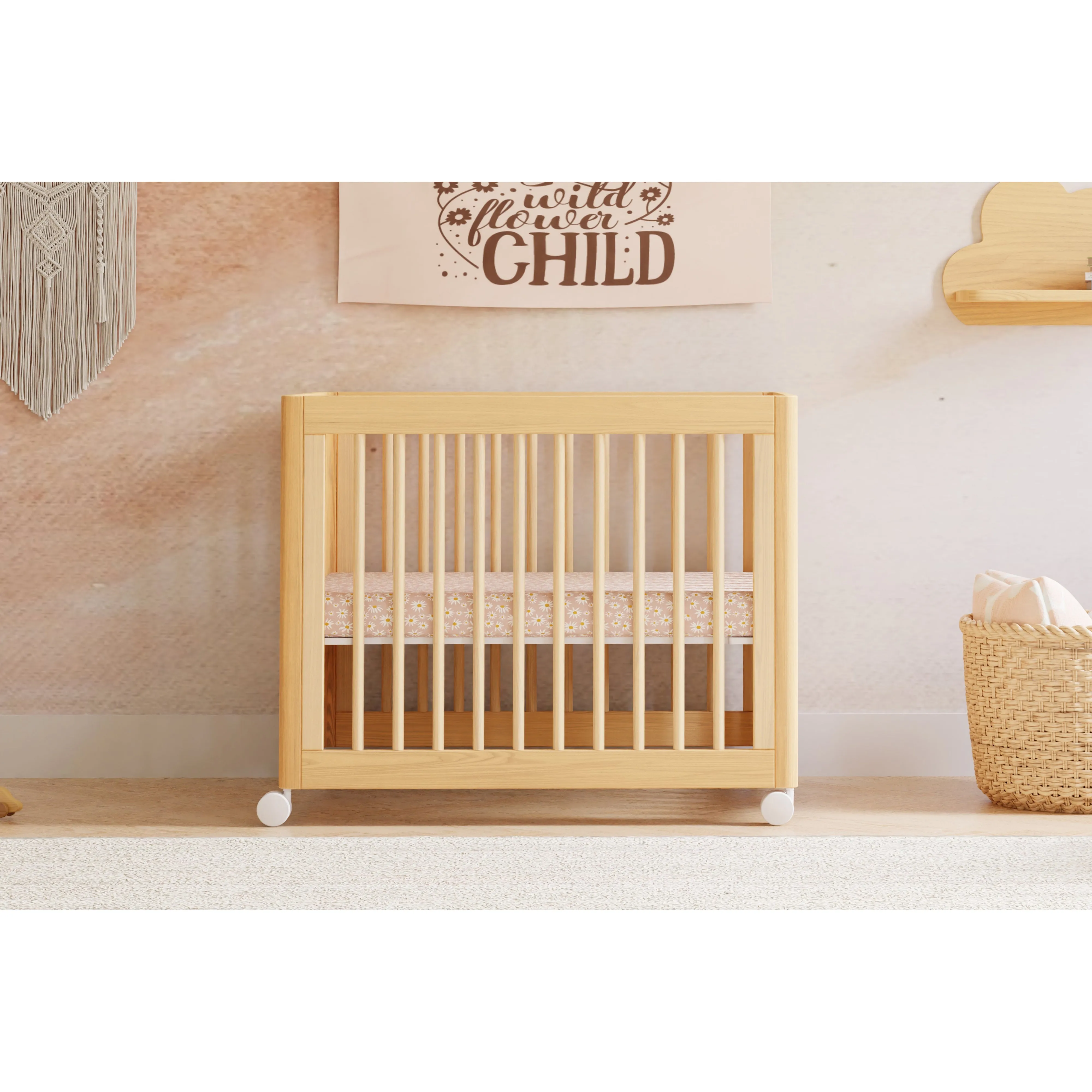 Babyletto Yuzu 8-in-1 Convertible Crib with All-Stages Conversion Kits