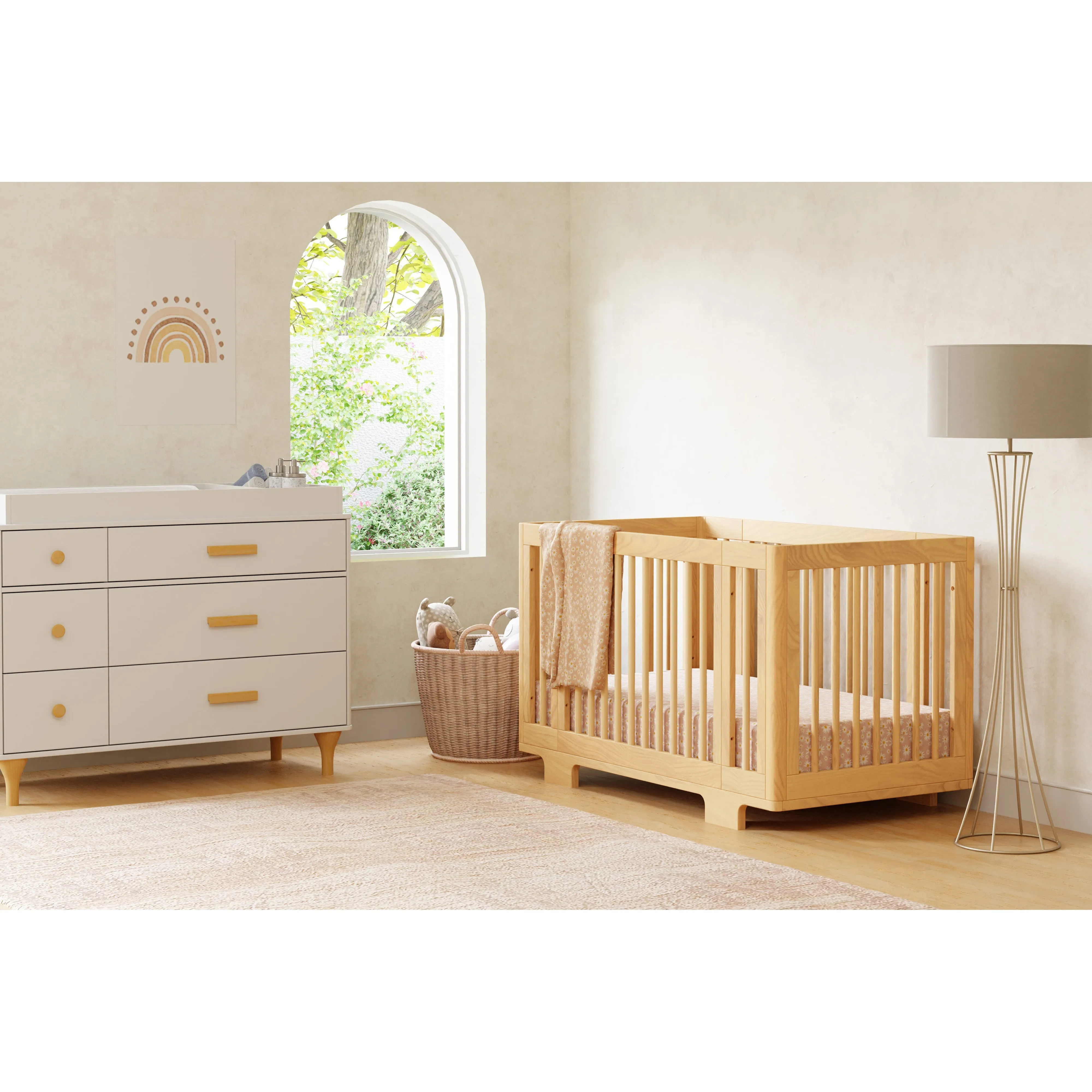 Babyletto Yuzu 8-in-1 Convertible Crib with All-Stages Conversion Kits