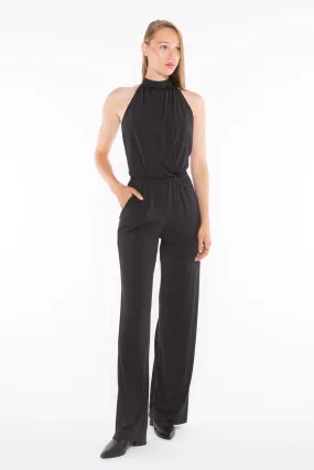 Backless Halter Jumpsuit