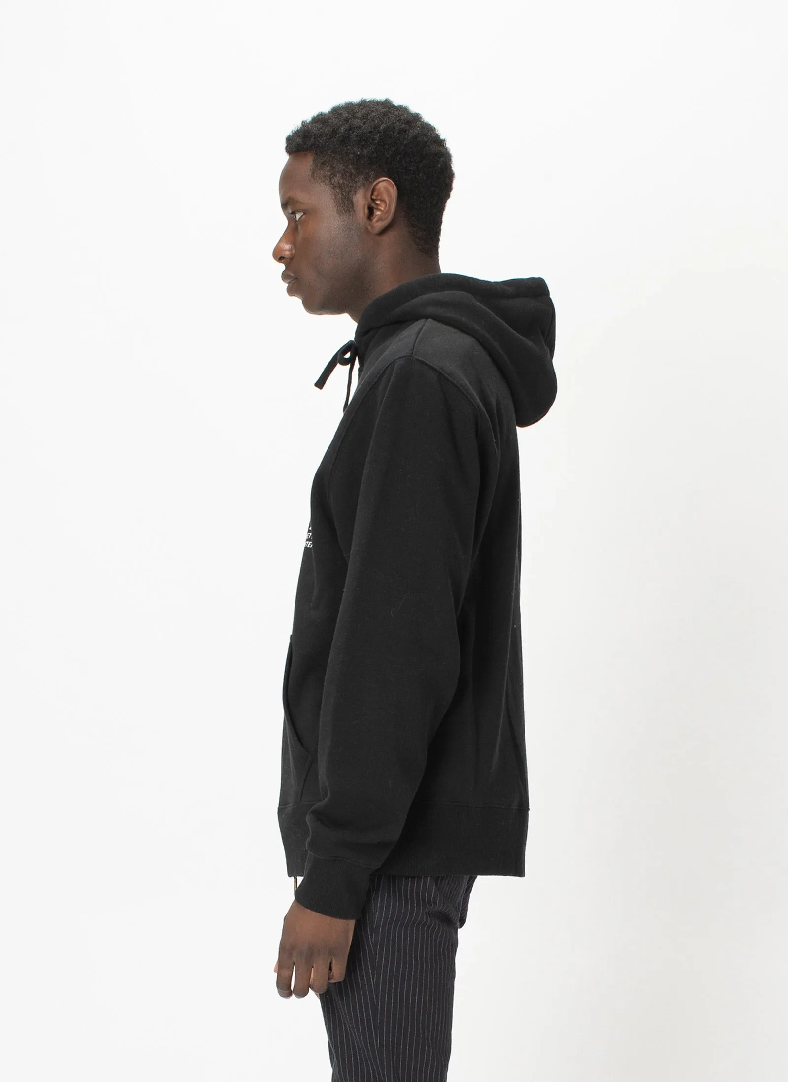 B.Bold Hood Sweatshirt Black