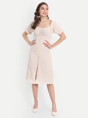 Betty midi Beige dress