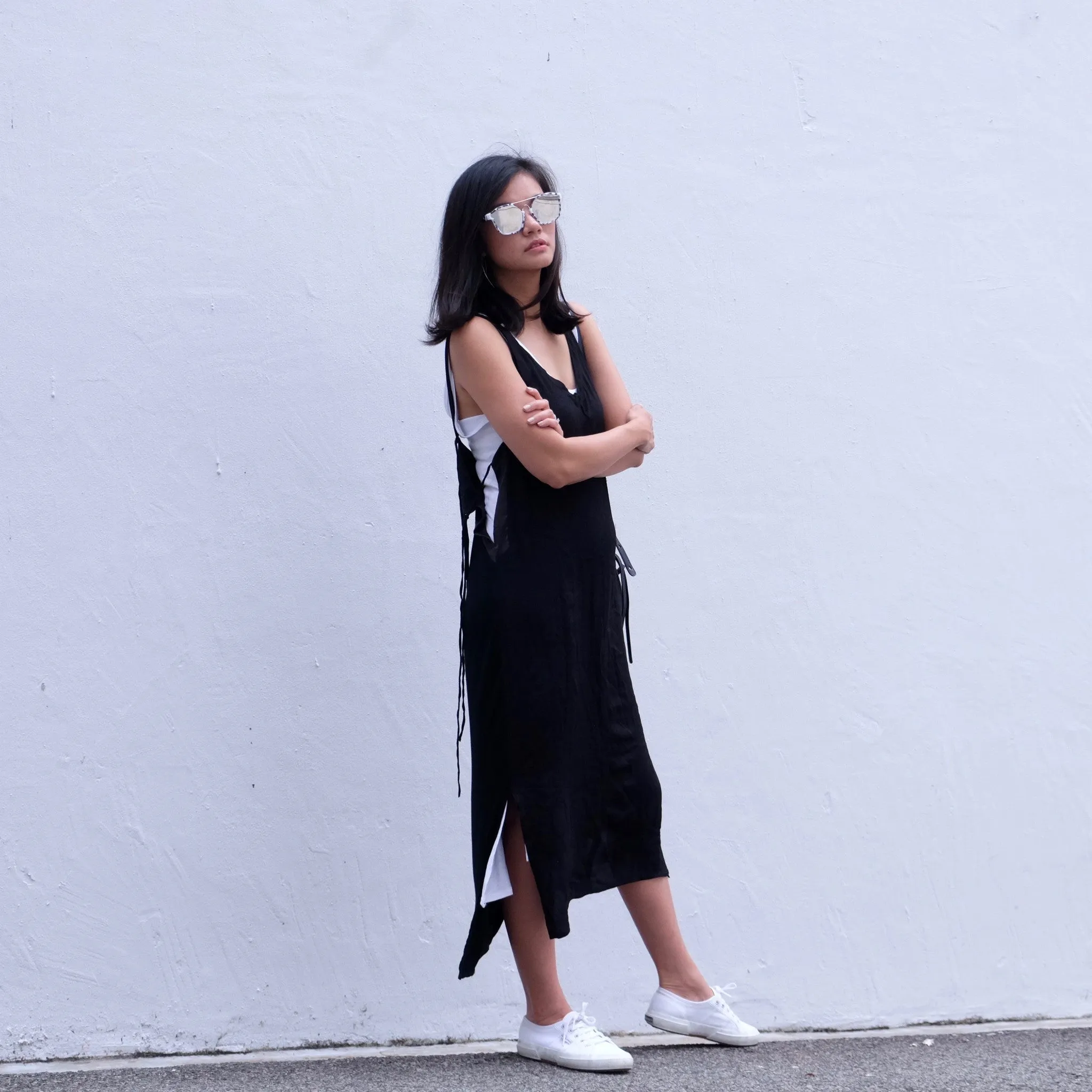 Billie Double Layer Slip Dress