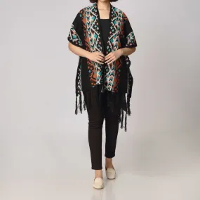 Black Cape Shawl PW2801