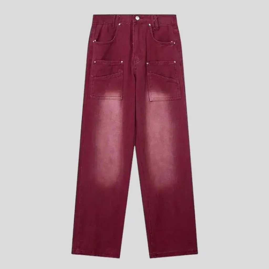 Bordo women's baggy jeans