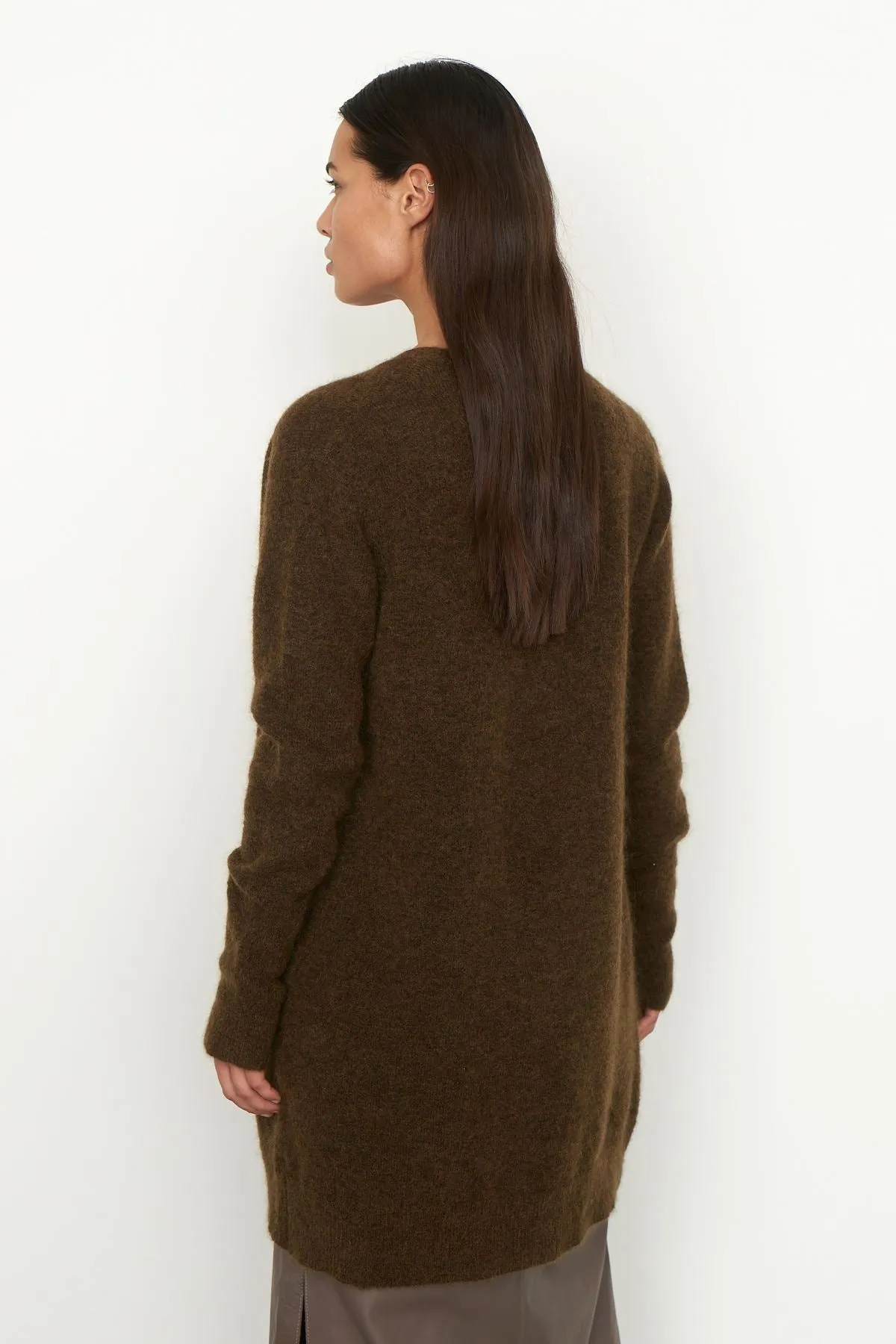 Brook Knit Cape - Dessert Palm