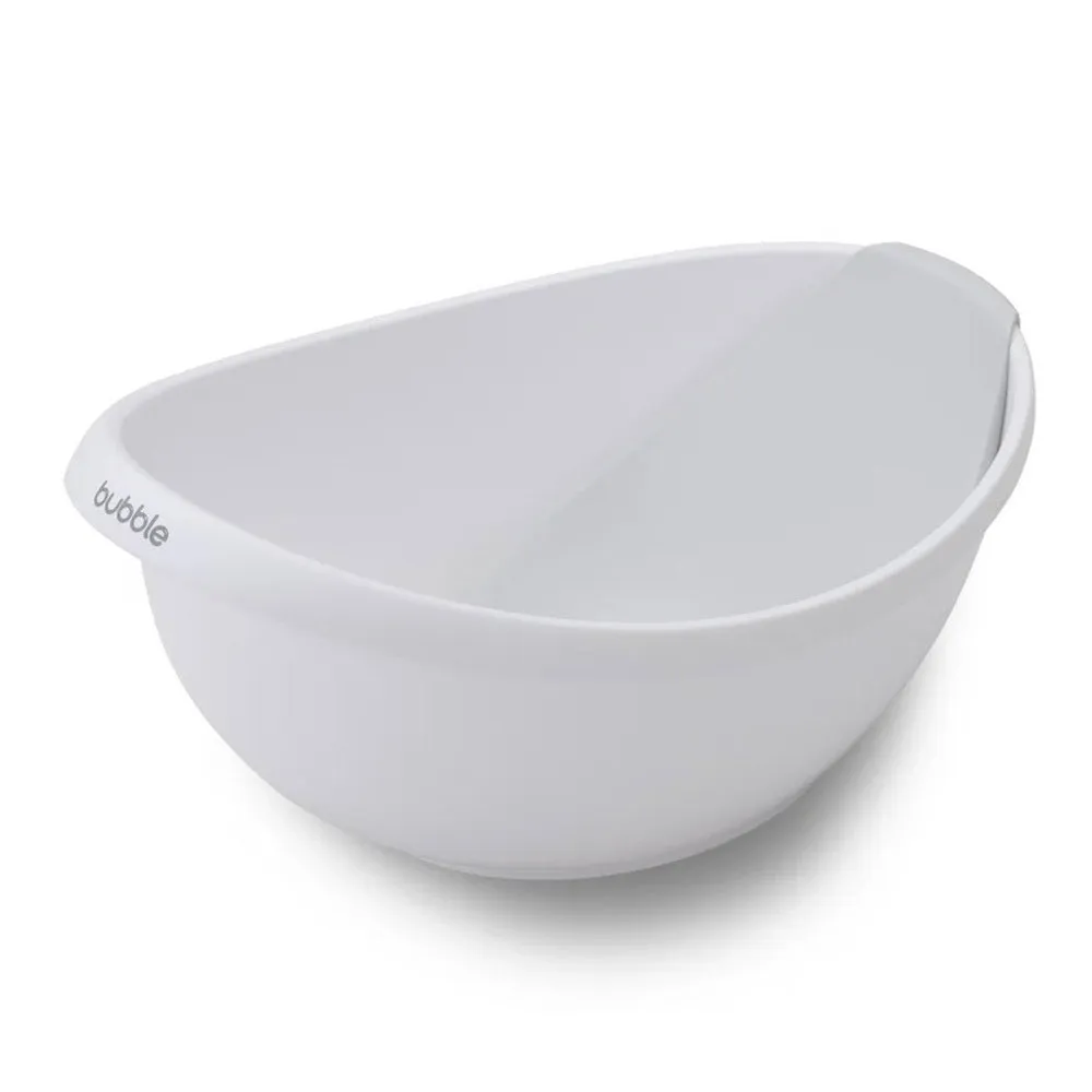 Bubble Cuddle Bath with Bath Seat White