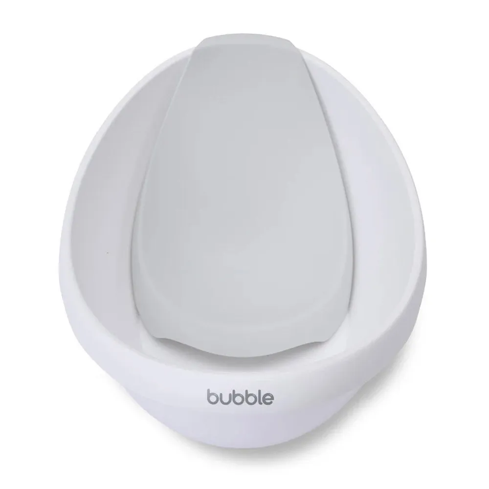 Bubble Cuddle Bath with Bath Seat White