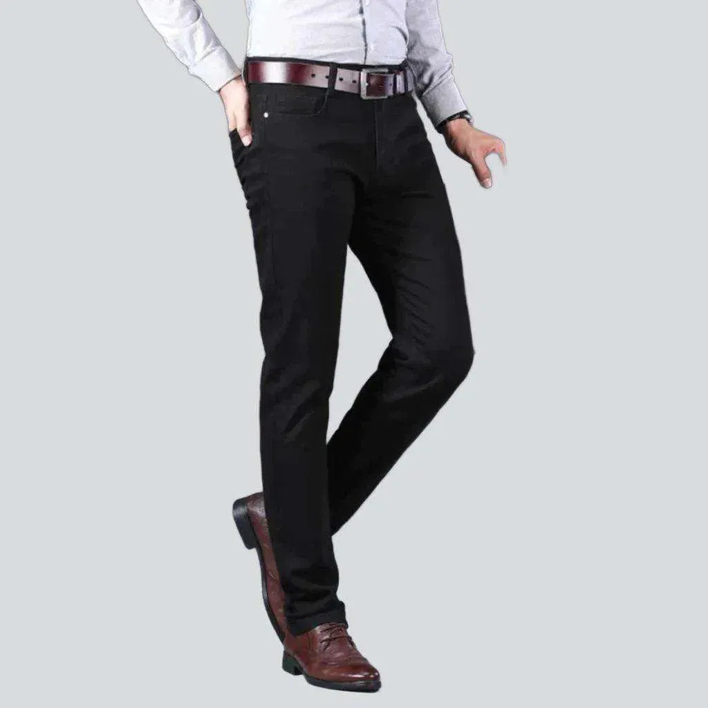 Business casual color men's jeans