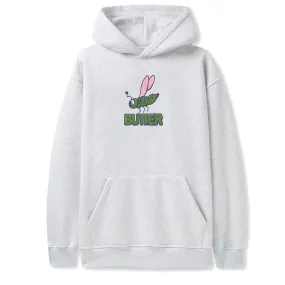 Butter Goods - Dragonfly Embroidered Hoodie Ash