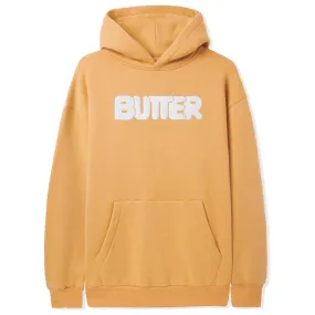 BUTTER GOODS ROUNDED LOGO HOODIE SORBET