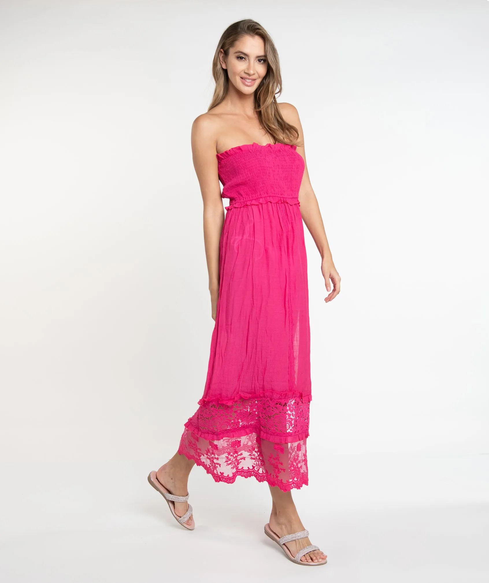 Cadiz Dress - Pink