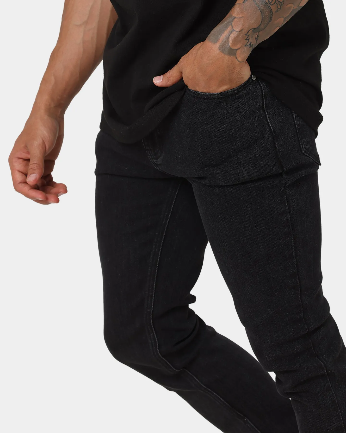 Carré Tradition Skinny Jean Washed Black