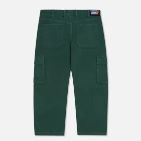 Cash Only - Aleka Denim Cargo Pants - Green