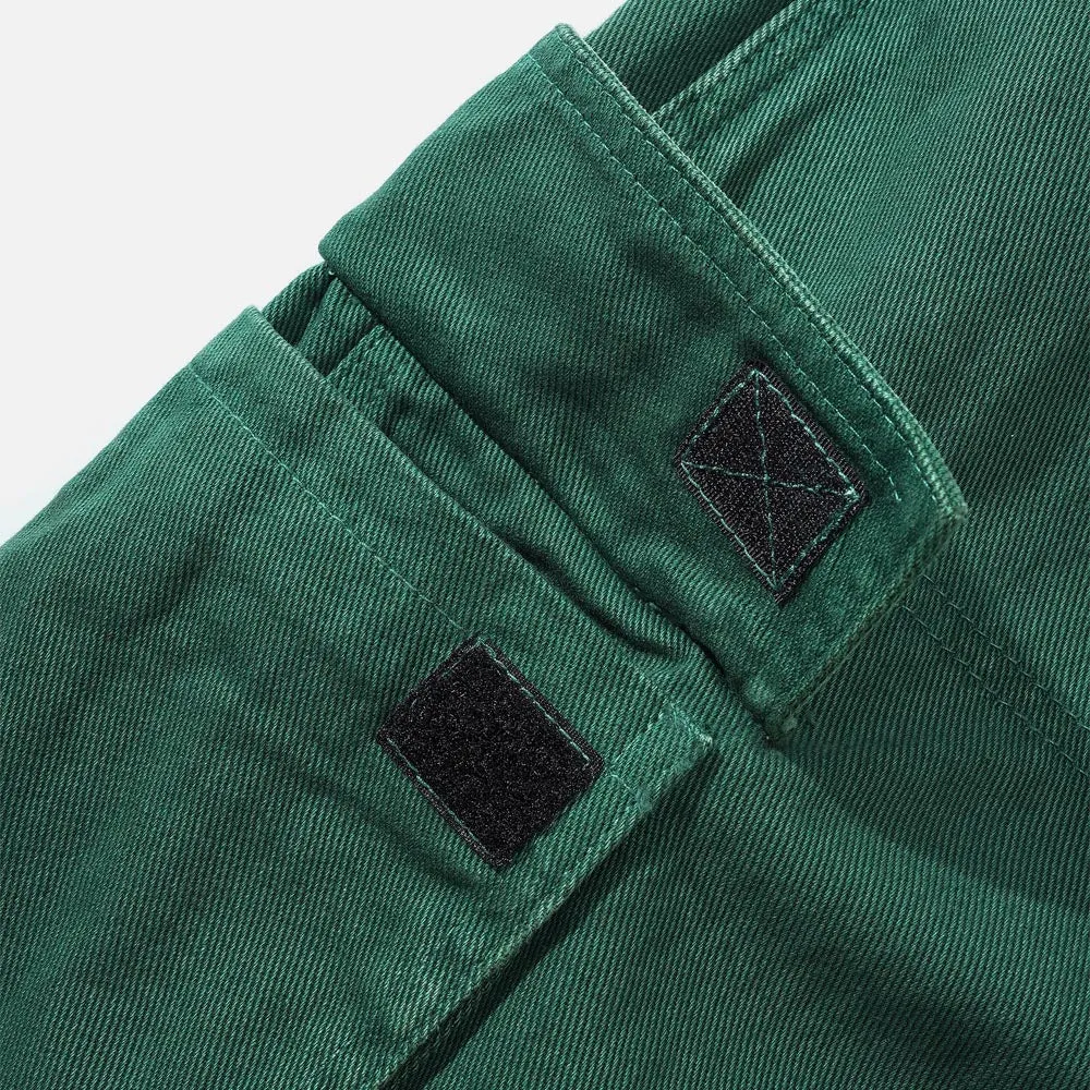 Cash Only - Aleka Denim Cargo Pants - Green