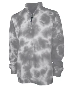 Charles River Men's Crosswind Quarter Zip Sweatshirt (Tie-Dye)