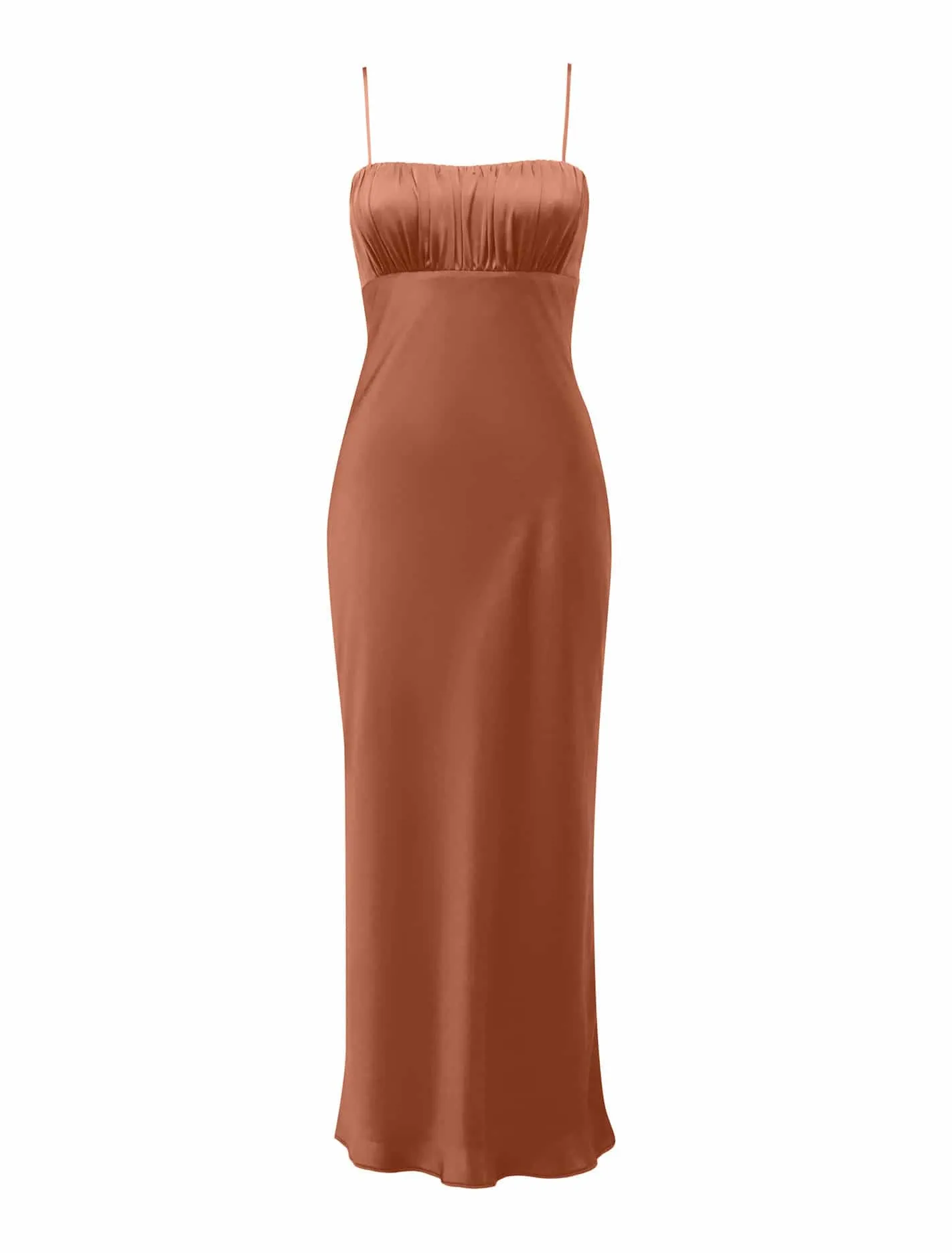 Christina Strappy Split Midi Dress