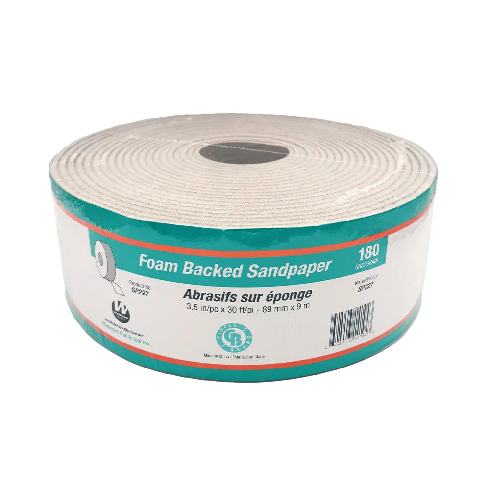 Circle Brand Foam Back Sandpaper