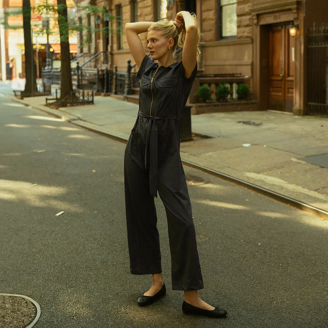 City Jumpsuit, Charcoal