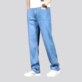 Classic men's straight jeans