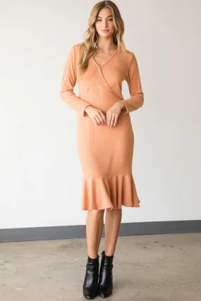 Classy Mermaid Midi Dress