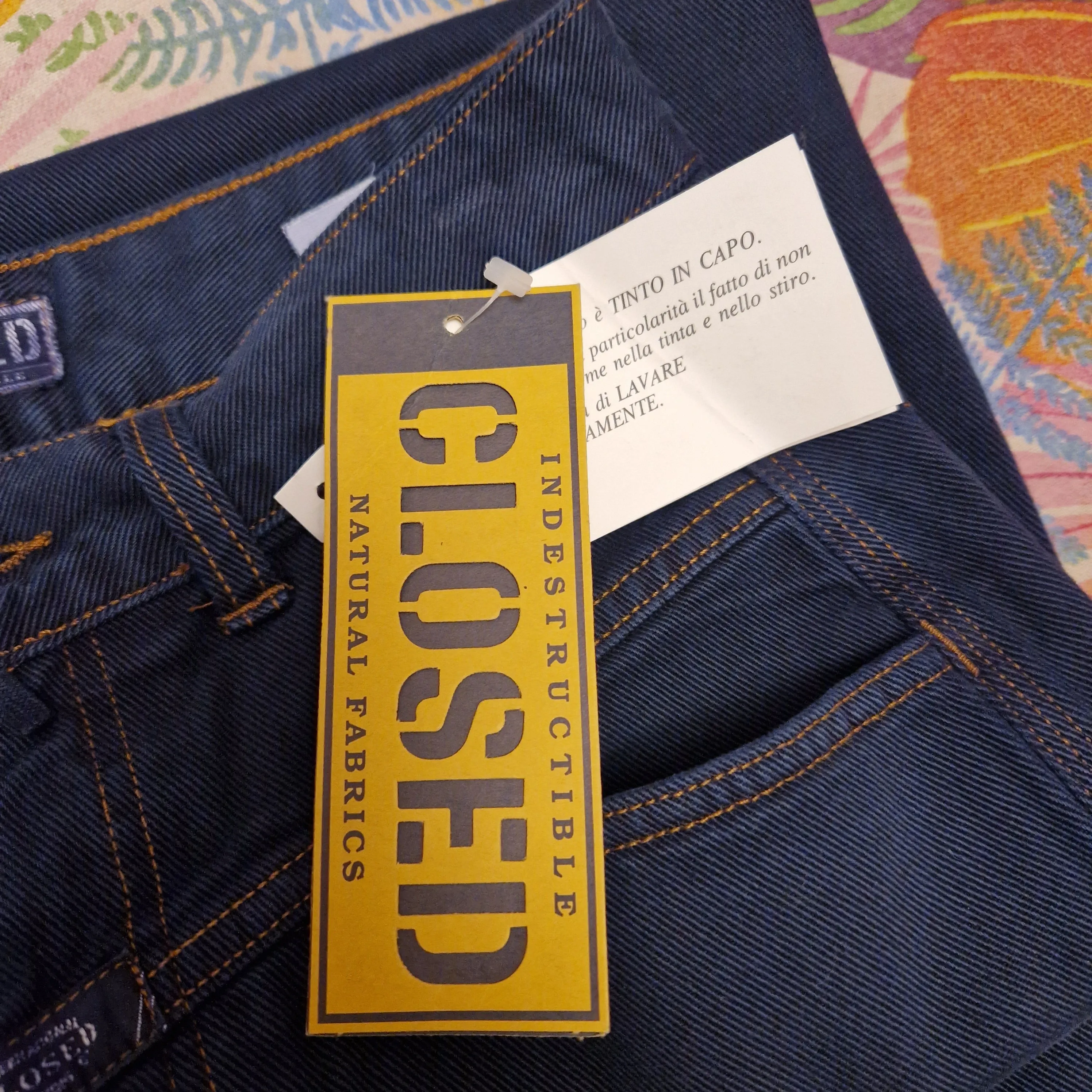 Closed | Jeans Pedal Pusher blu TG.42