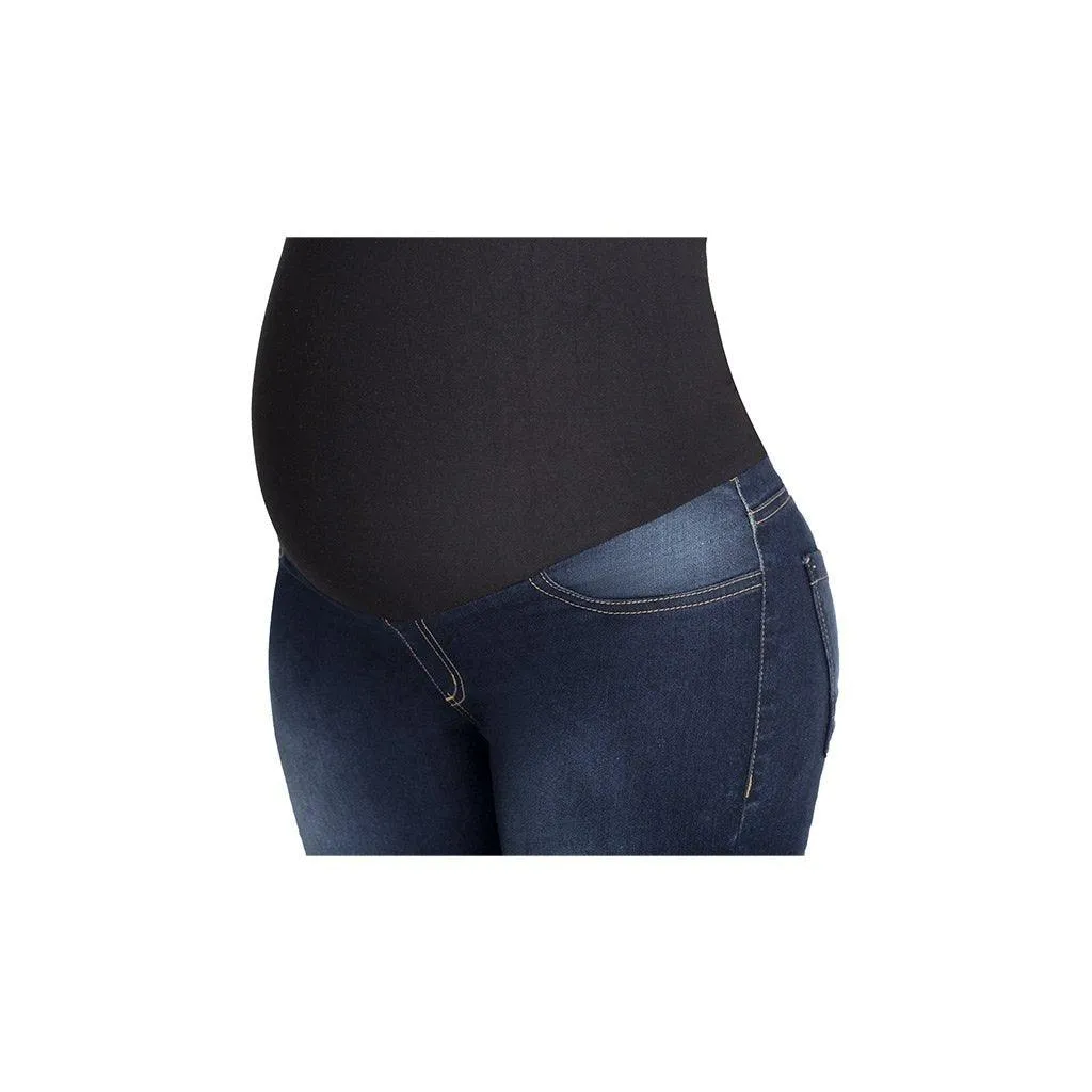 Colombian Maternity Skinny Jeans with Baby Bump Lowla M21998