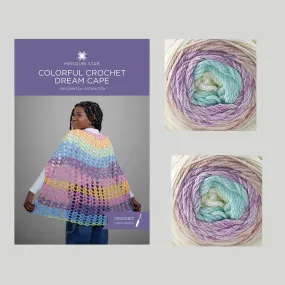 Colorful Crochet Dream Cape - Pastels Crochet Kit