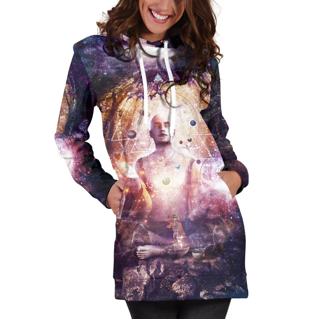 Connected To Source Womens Hoodie Dress | Cameron Gray