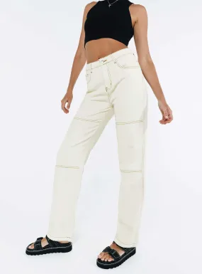 Copeland Jeans White Tall