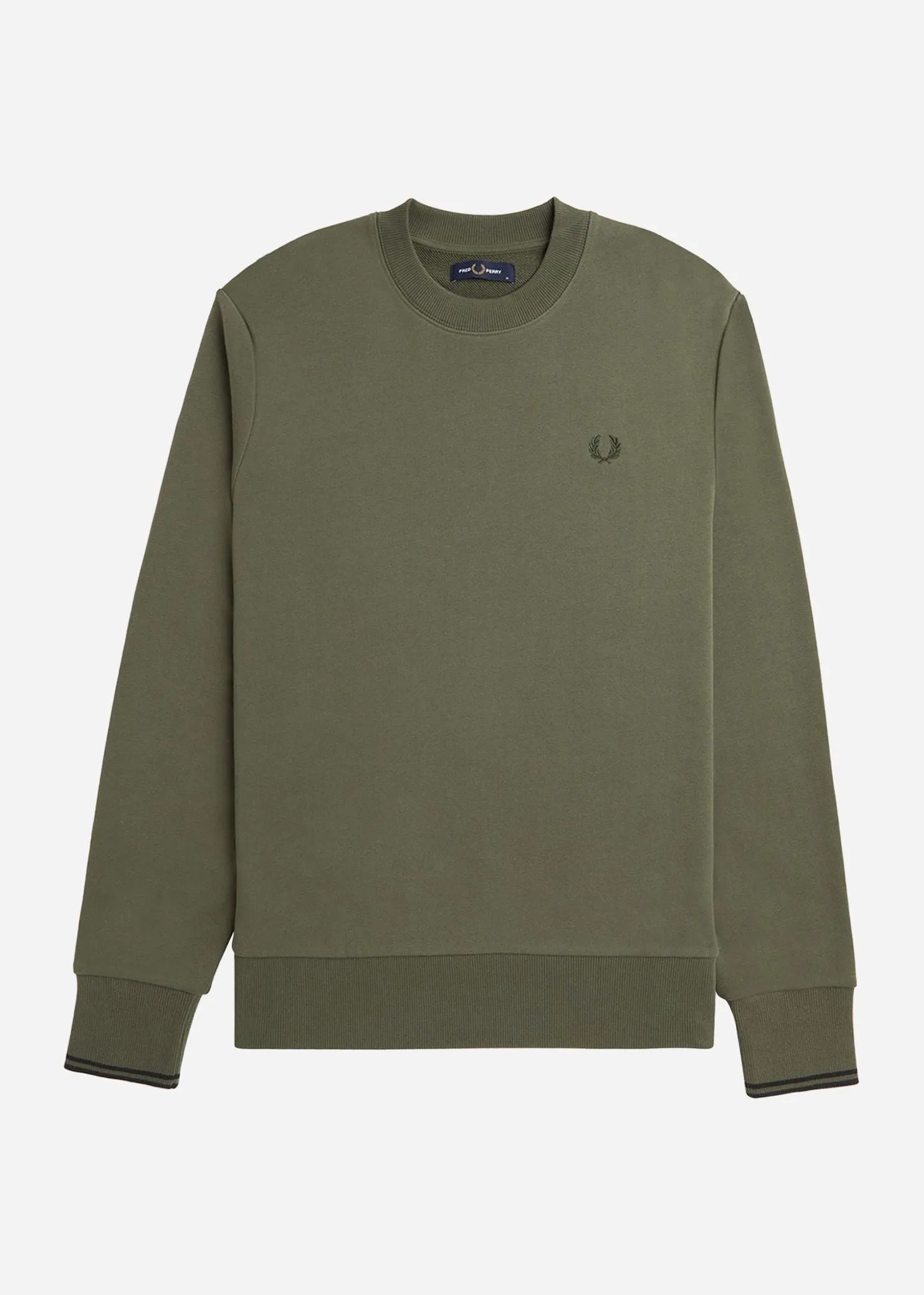 Crew neck sweatshirt - laurel wreath green night green