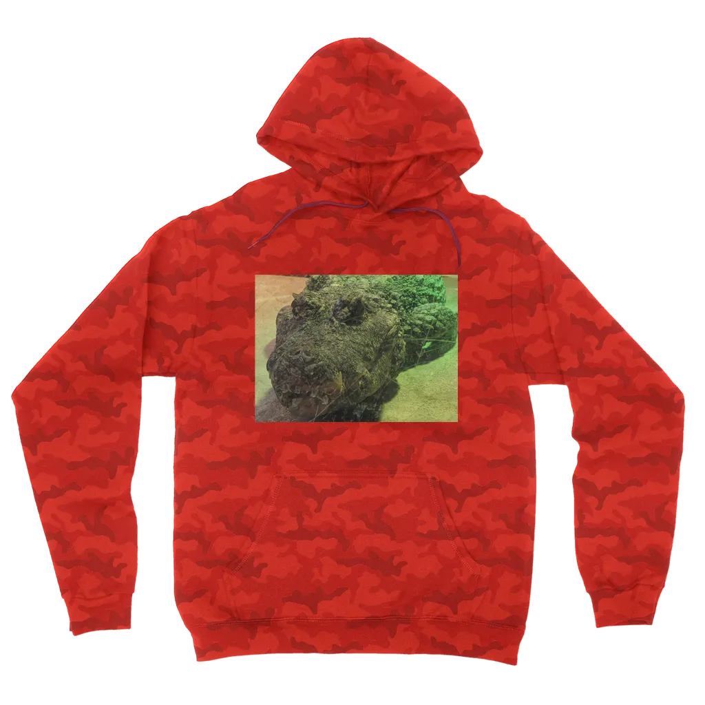 Crocodiles Camouflage Adult Hoodie