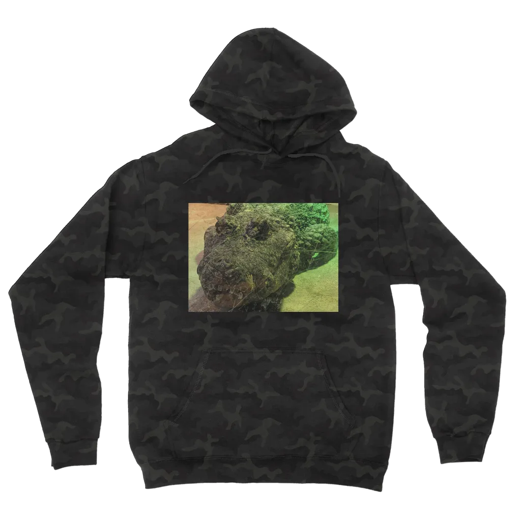 Crocodiles Camouflage Adult Hoodie