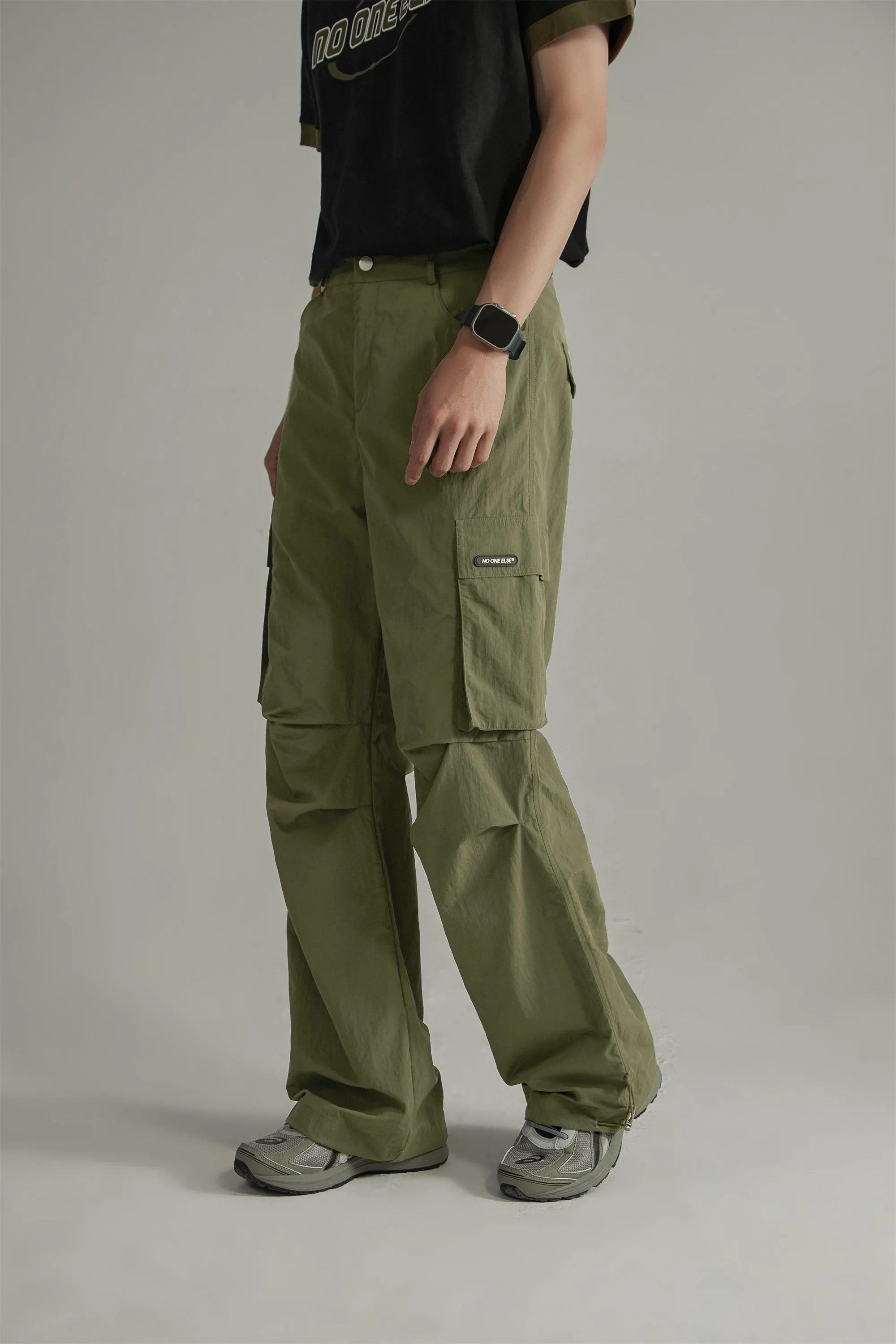 Daily Cargo Pocket Straight Pants