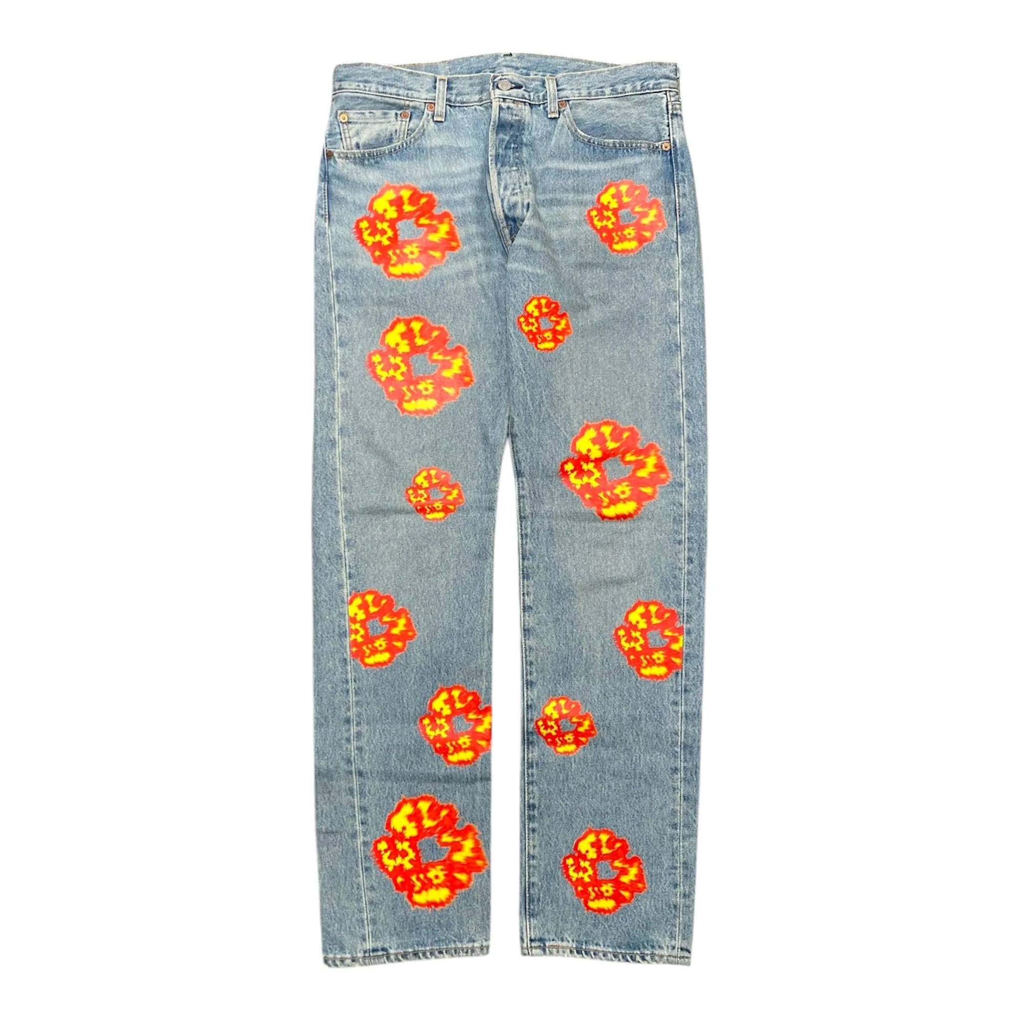 Denim Tears x Offset 501 Jeans Light Wash Pre-Owned