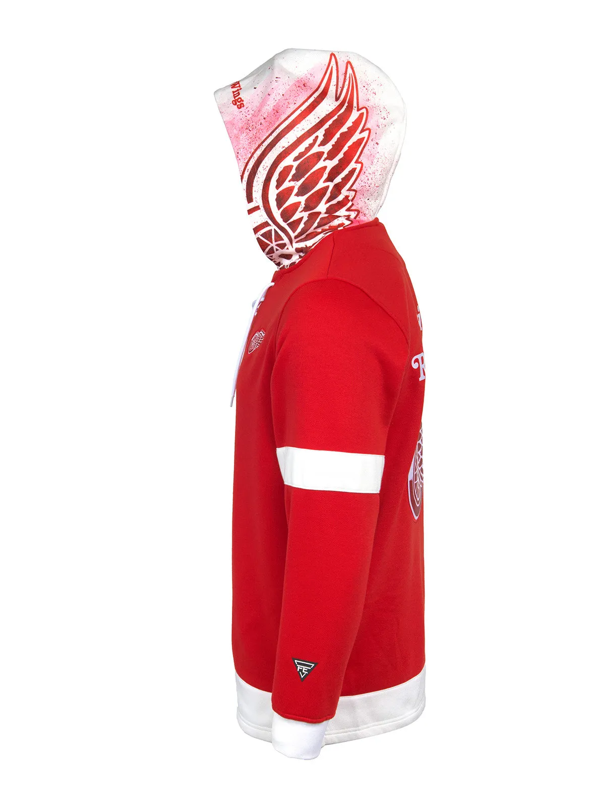 Detroit Red Wings Lace-Up Hoodie