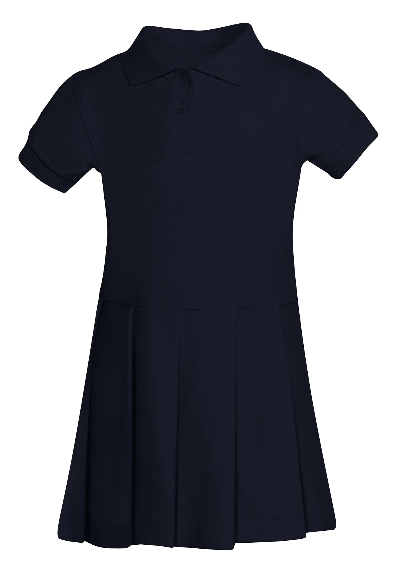 Discounted Girls Pique Polo Dress (Sizes XS-XL)