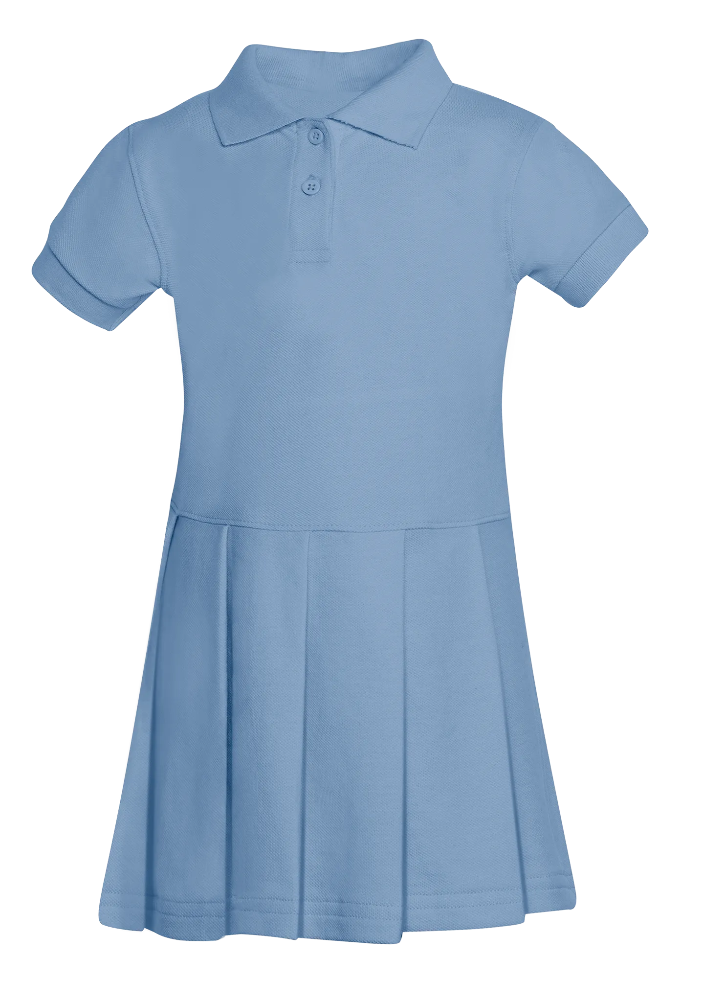 Discounted Girls Pique Polo Dress (Sizes XS-XL)