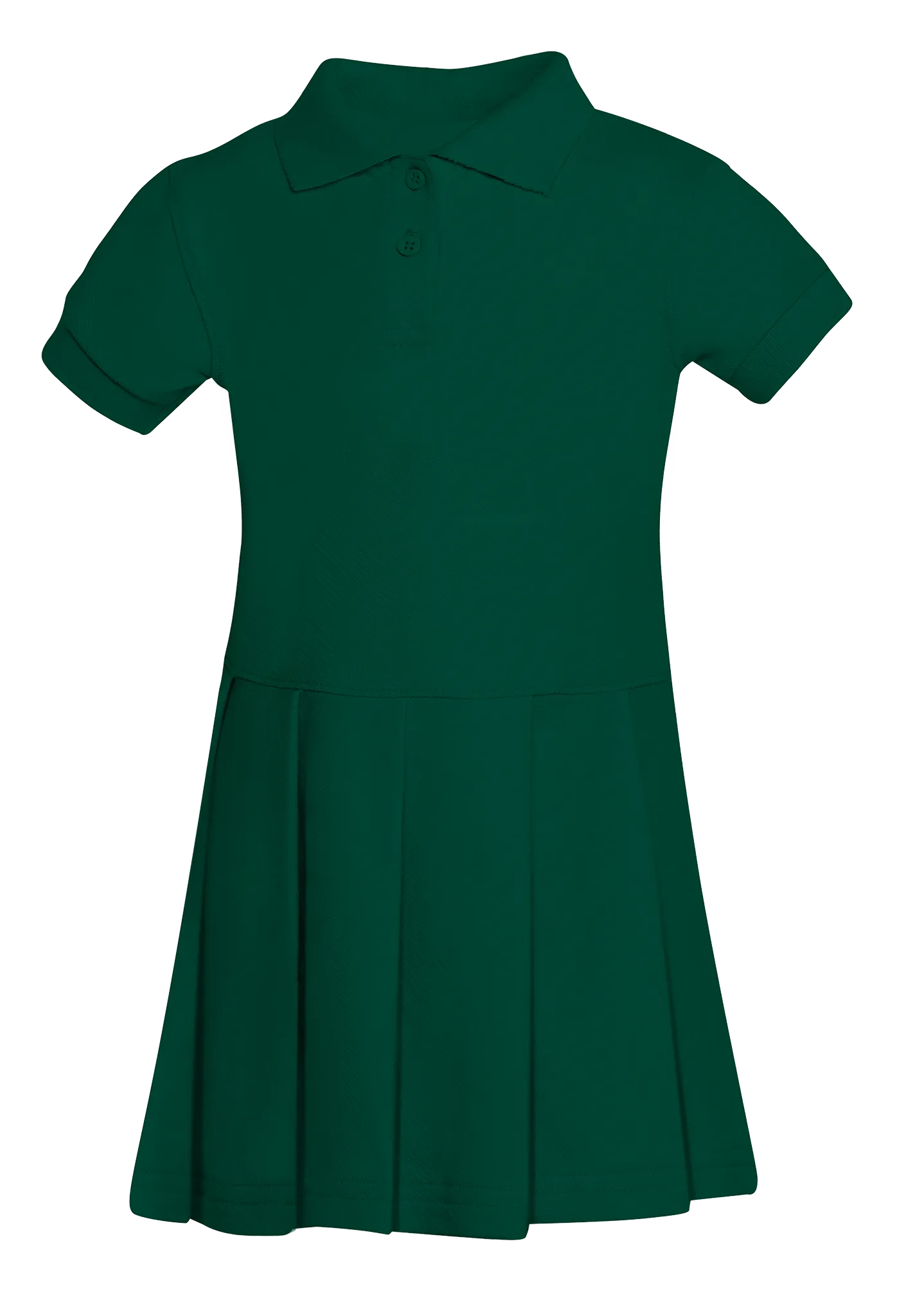 Discounted Girls Pique Polo Dress (Sizes XS-XL)